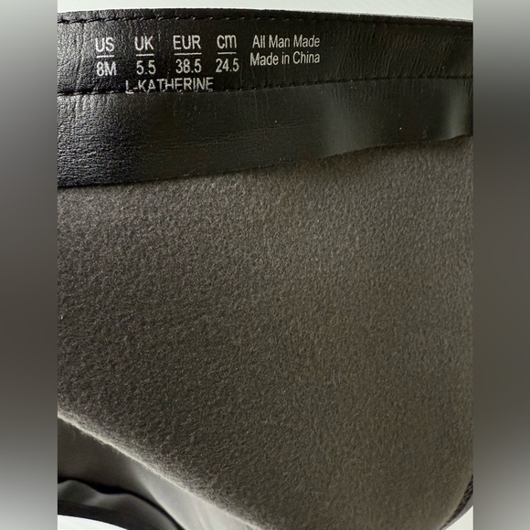 NEW Franco Sarto Women's Knee High Boots High Heel Black Size 8 - Picture 9 of 10